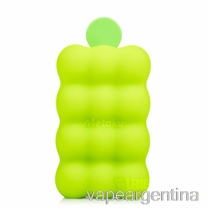 Metaku Spongie 7500 Vape Desechable Hielo Manzana Verde Argentina